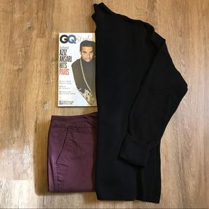 H&M Turtleneck Premium Sweater (Black/Medium)